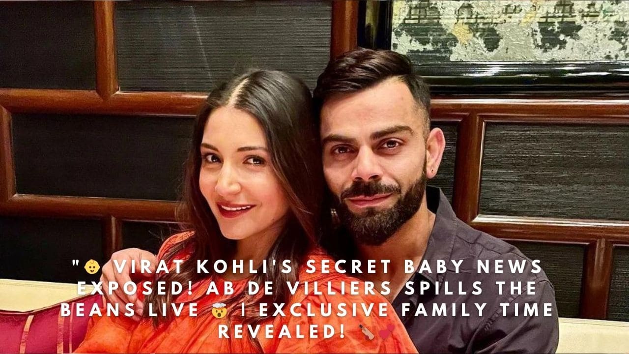 Virat Kohli's Secret Baby News Exposed