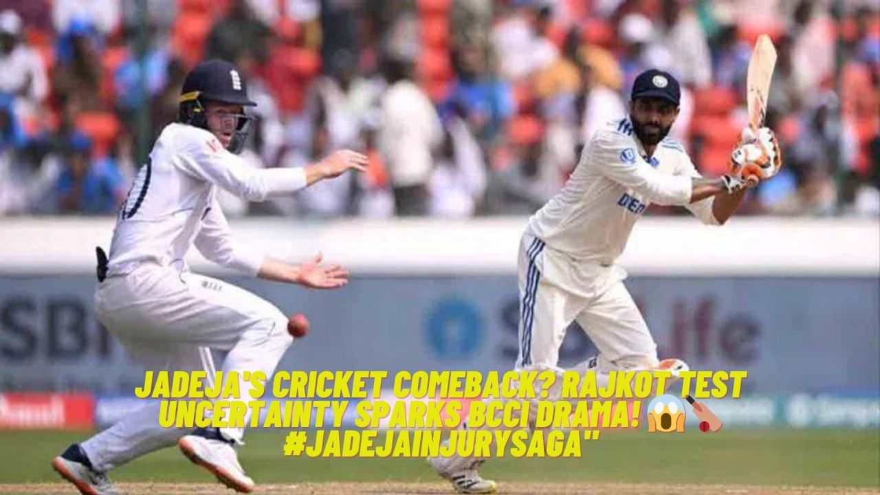 Jadeja's Cricket Comeback? Rajkot Test Uncertainty Sparks BCCI Drama! 😱🏏 #JadejaInjurySaga"