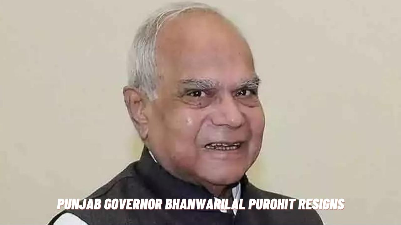 Punjab Governor Bhanwarilal Purohit Resigns